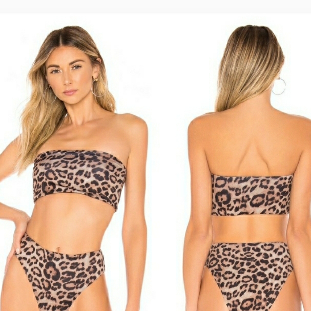 Frankie’s Bikinis Juju Leopard Top